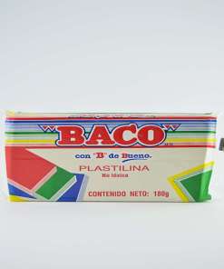 Plastilina Baco Marqueta Blanco 180 Gms