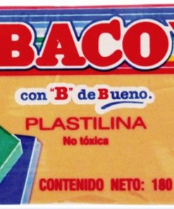 Plastilina Baco Marqueta Naranja 180 Gms