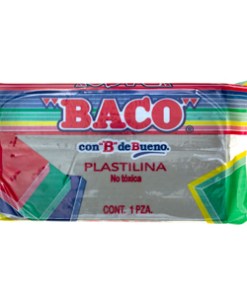 Plastilina Baco Marqueta Gris 180 Gms