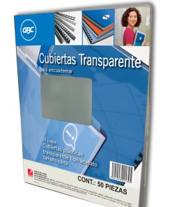 Pasta Gbc Trans Carta Con 25 Tipo Acetato