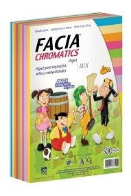 Papel Facia Chromatics Stdo Con 500