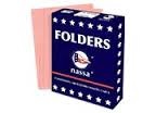 Folder Nassa Carta Rosa Con 100 Pr1001