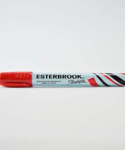 Marcador Esterbrook Rojo Permanente