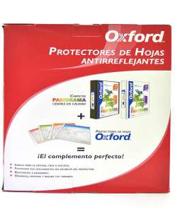 Protector De Hojas Oxford Cta Con 100