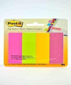 Separador 3M 671-4Au Post-It Ultra C/4