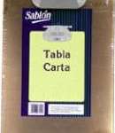 Tabla Sablon Humo Carta Clip-Acrilico 2316Hu