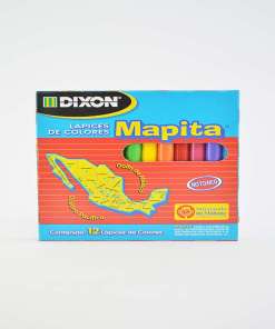 Colores Dixon Mapita Con 12 Cortos