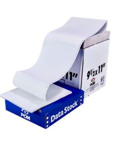 Papel Data Stock 9.5X11 1T Bco. Con 3000