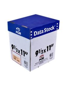 Papel Data Stock 9.5X11 2T Bco. Con 1500