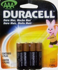 Pila Duracell AAA Con 4 Mn2400B4