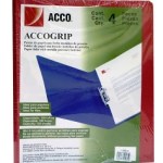 Carpeta Accogrip Cta Roja Palanca