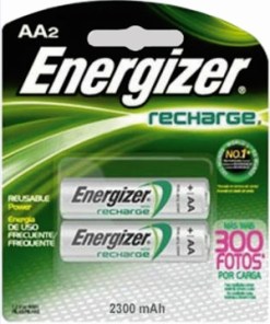 Pila Energizer AA C/2 Recargable