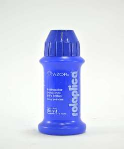 Tinta Rolaplica Azul 60 Ml. P/Sello Azor