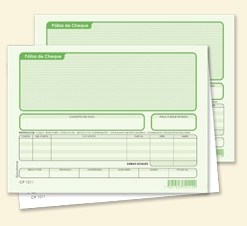 Block Euroform Poliza Cheque 1/2 Of S/P Er0114