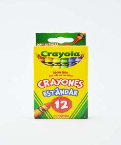 Crayones Crayola C/12 Std. Stdo.