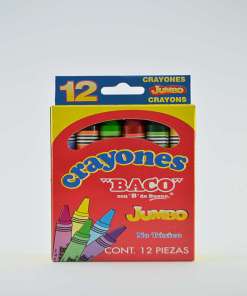 Crayones Baco C/12 Jumbo Stdo 65483