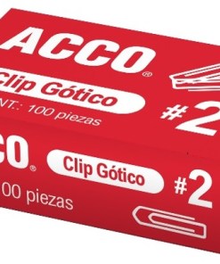 CLIP ACCO # 2 GOTICO C/100 P1690