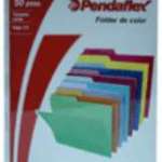 Folder Pendaflex 1/2C Cta Amar.C/50 0050