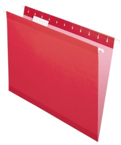 Folder Pendaflex Colg Of Rojo C/25 4153