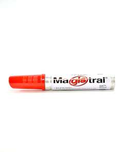 Marcador Magistral Aluminio Rojo P/Pizar