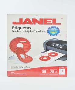 Etiqueta Janel 5931 11.7 Cd/Dvd C/25 Hjs