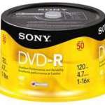 Dvd-R Sony Con 50 50Dmr47Sp Us