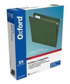 Folder Oxford Col Carta Verde Trad.C/25 91525X