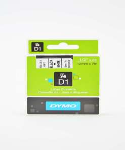 Cinta Dymo 45013 Bco/Neg.12Mm P/Lm210220