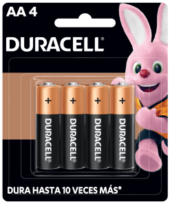 Pila Duracell AA Con 4 Mn1500B4