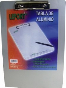 Tabla Lefort Carta Aluminio 1352