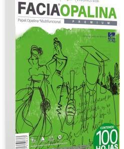 Papel Opalina Facia Cta Bca C/100 120G