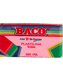 Plastilina Baco Marqueta Rosa 180 Gms