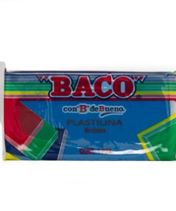 Plastilina Baco Marqueta Azul Obscuro 180 Gms