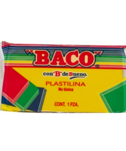 Plastilina Baco Marqueta Amarillo 180 Gms