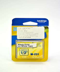 Cinta Brother M231 Ngo/Bco 12Mm