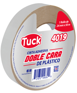 CINTA TUK 4019 DOBLE CAPA 24X50M PLASTICO