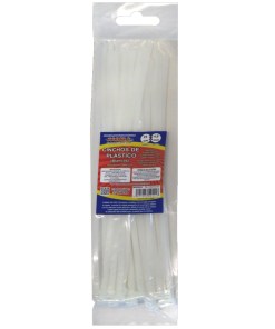 CINCHO PASCUA PLASTICO 25CM BLANCO C/25 2525