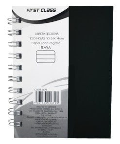 CUADERNO FIRST CLASS POCKET 100H 1R 9679 TAPA DURA