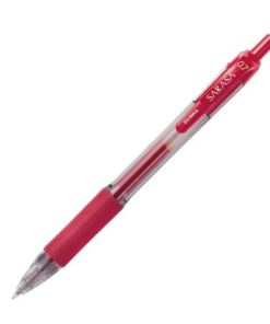 BOLIGRAFO ZEBRA SARASA ROJO RETRACTIL .7MM 8802